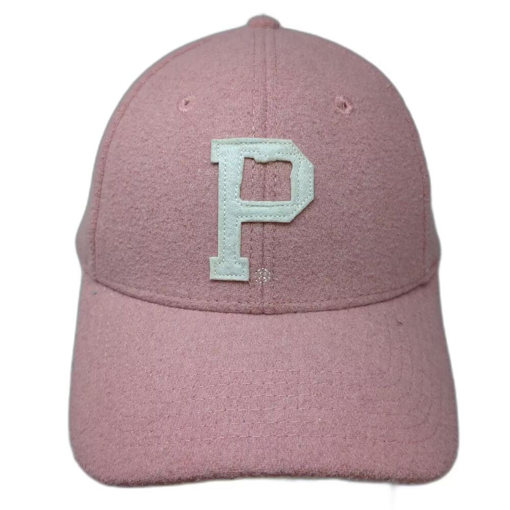 Portland Gear Baseball Cap Pink OS Embroidered P Oregon Logo Leather Strap Hat